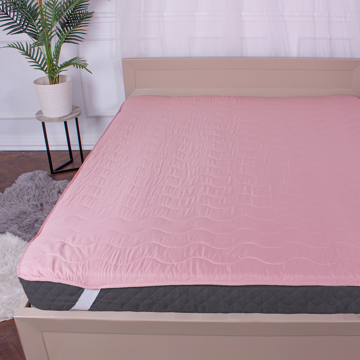 Наматрацник MirSon Eco Light №1720 Cotton Pink 150x200 см (2200002889902)