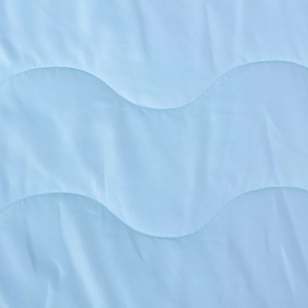 Фото - Наматрасник MirSon Eco Light №1713 EcoSilk Blue 150x200 см (2200002888509)