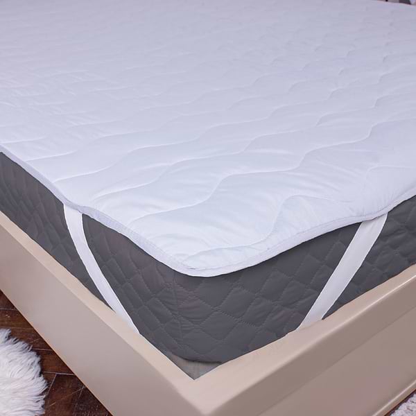 Фото - Наматрасник MirSon №9054 Eco Light Gray (Silk) 150x200 см (2200006086710)