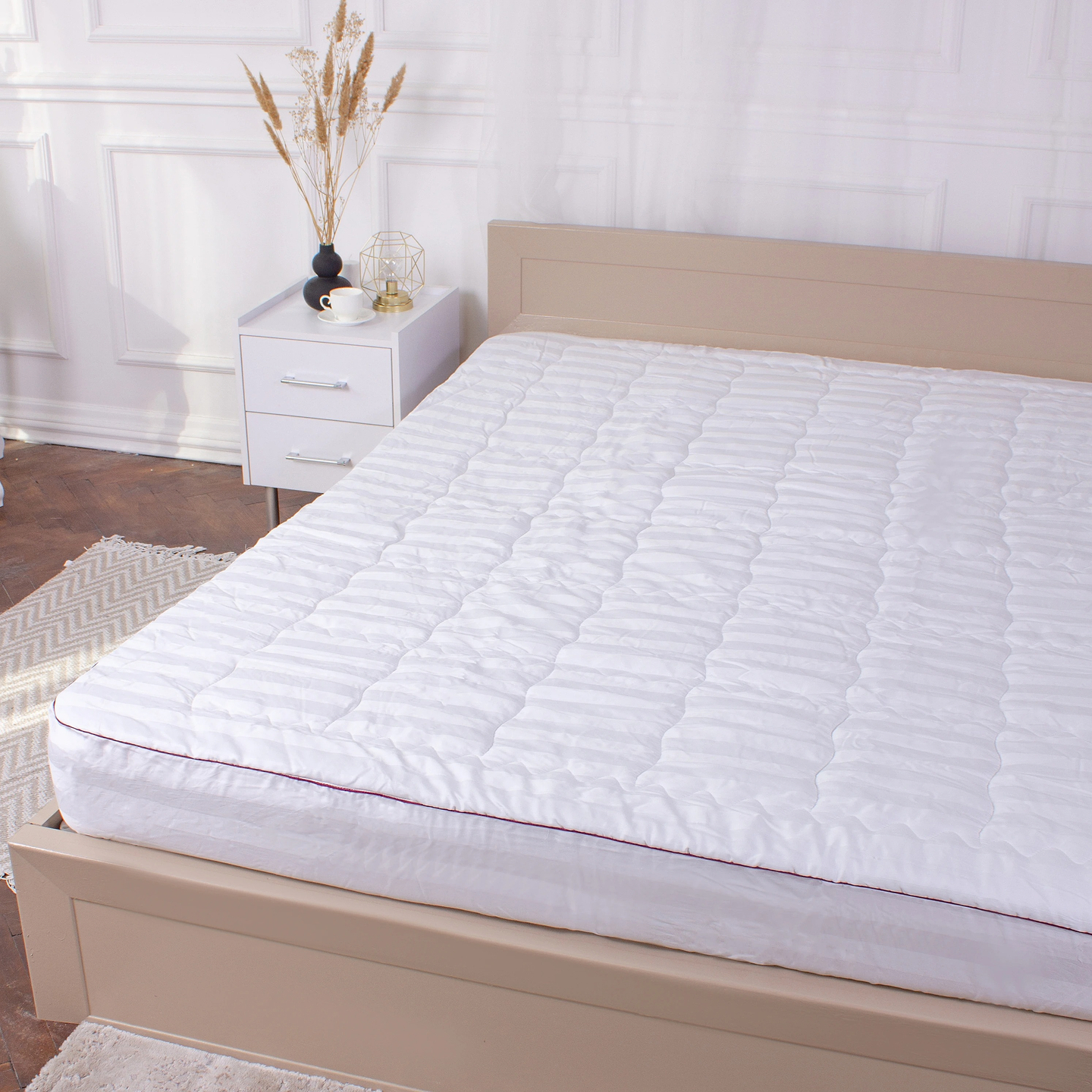 Наматрацник MirSon DeLuxe Woollen 245 140x200 см (2200000336798)