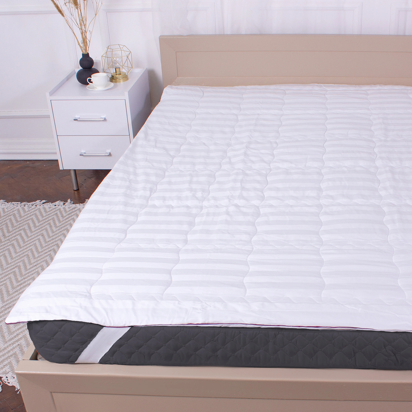 Наматрацник MirSon DeLuxe Woollen 244 140x200 см (2200000336699)