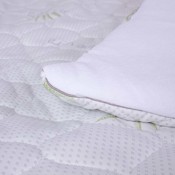 Фото - Наматрацник дитячий MirSon №1024 Alberto Cotton Strong Aloe Vera 70х140 см (2200001498747)