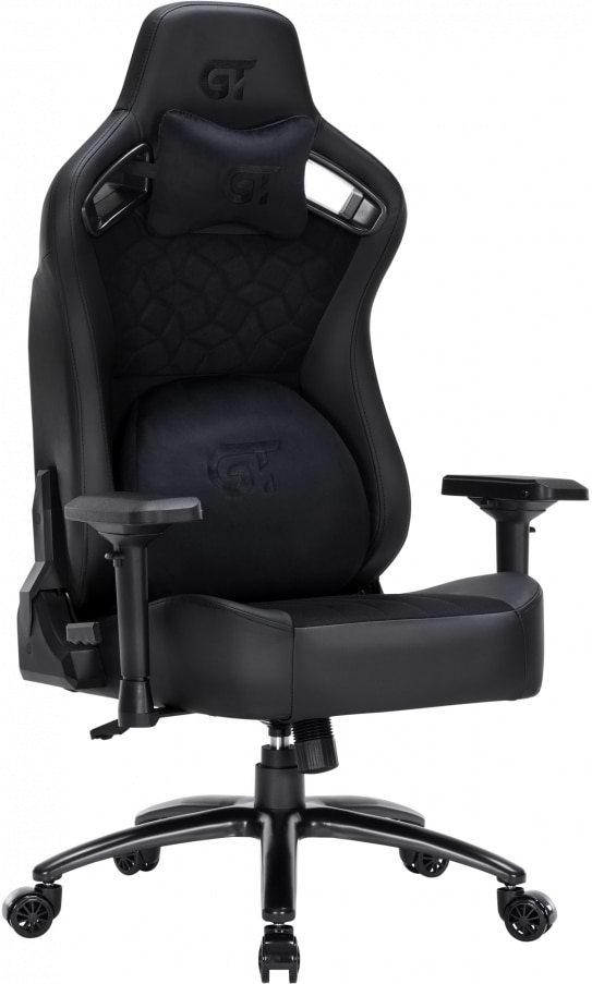 Крісло для геймерів GT Racer X-5184 Fabric Black - Фото 1