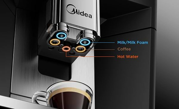 Фото - Кавомашина Midea MA-FACM1004A2