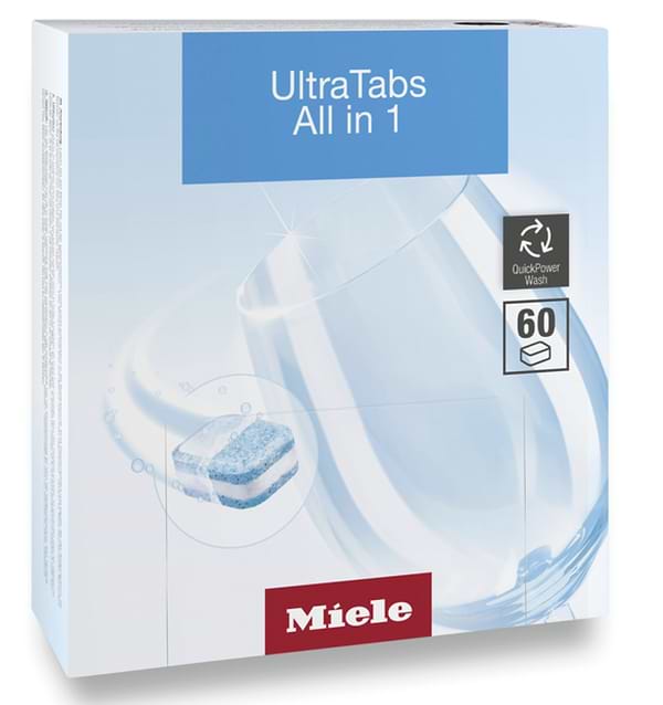 Фото - Таблетка для посудомийної машини Miele Ultra Tabs All in 1 60 шт. (21995520EU3) Фото - Таблетка для посудомийної машини Miele Ultra Tabs All in 1 60 шт. (21995520EU3)