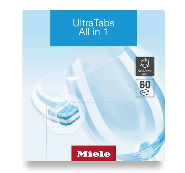 Фото - Таблетка для посудомийної машини Miele Ultra Tabs All in 1 180 шт. (21995529EU3)