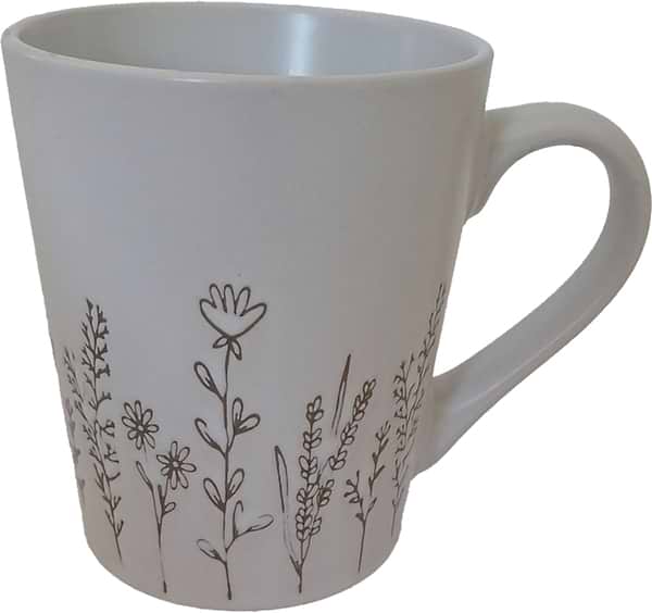Фото - Чашка Milika Blossom WhGrey 350 мл (M0420-86E-038C-1440)