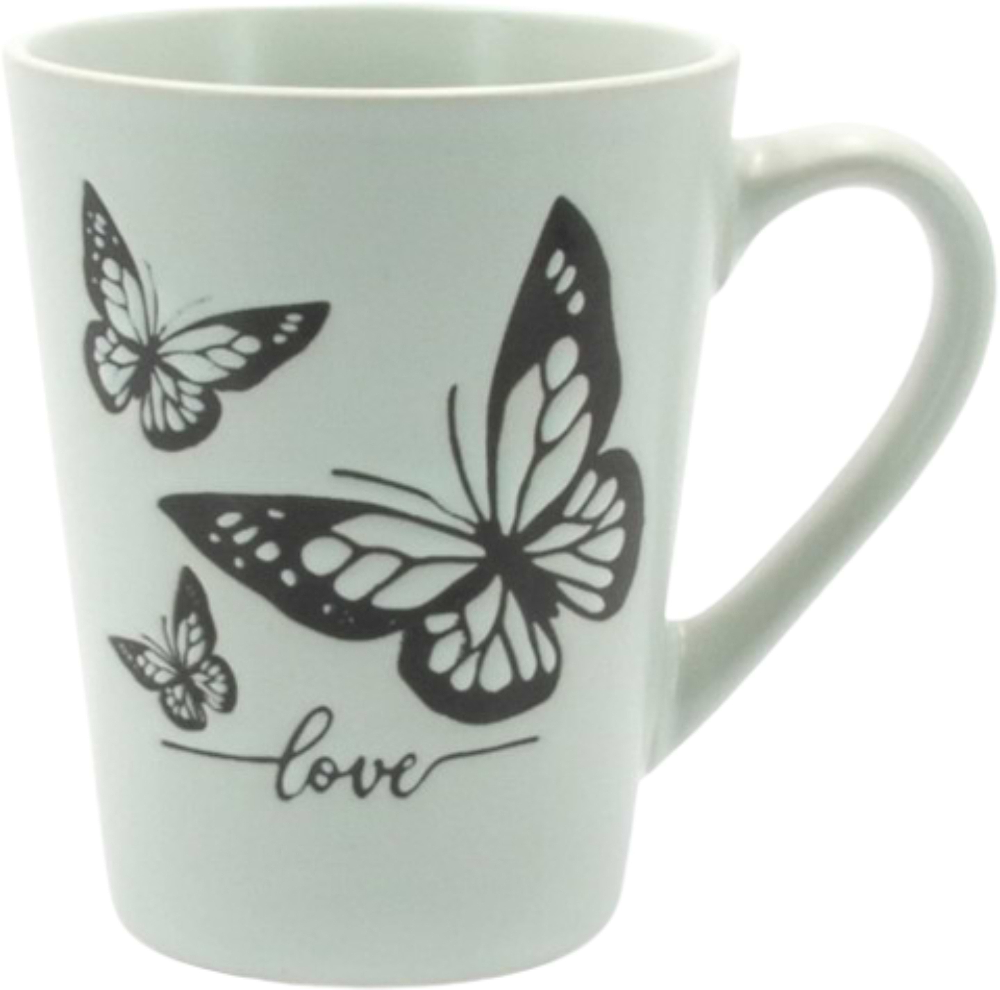 Чашка Milika Butterfly LoftGreen 330 мл (M0420-KLV8-S145A)