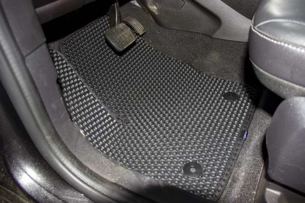 Фото - Коврики ворсовые в салон авто EVAtech Standard для Ford C-Max (C344) (2 clips) 2010-2019 2 поколение Minivan EU черный кант FD12377Z3FC2VEB