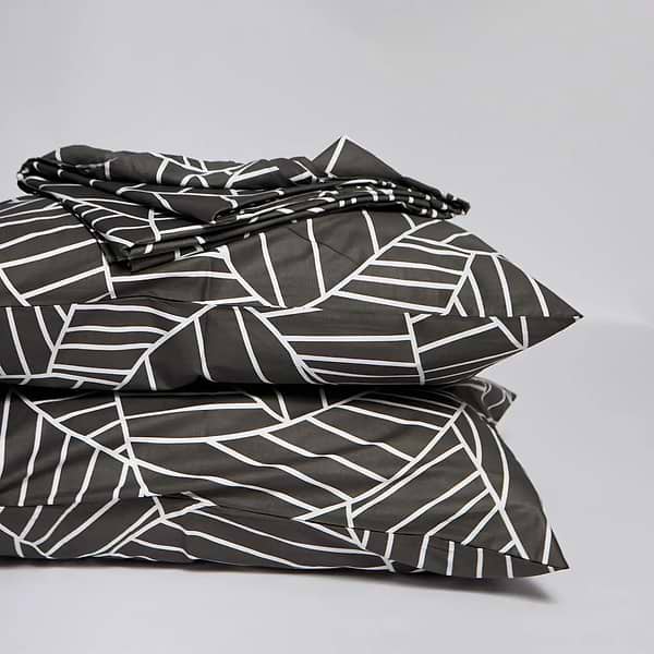 Фото - Комплект постільної білизни Moon&Star Satin Elite Minimal Chic 200х220 нав. 70х70 см 2 шт. (MS-890000761)