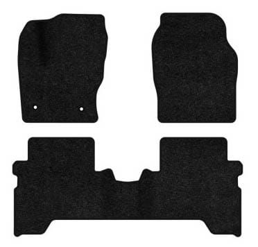 Фото - Коврики ворсовые в салон авто EVAtech Standard для Ford C-Max (C344) (2 clips) 2010-2019 2 поколение Minivan EU черный кант FD12377ZD3FC2VEB