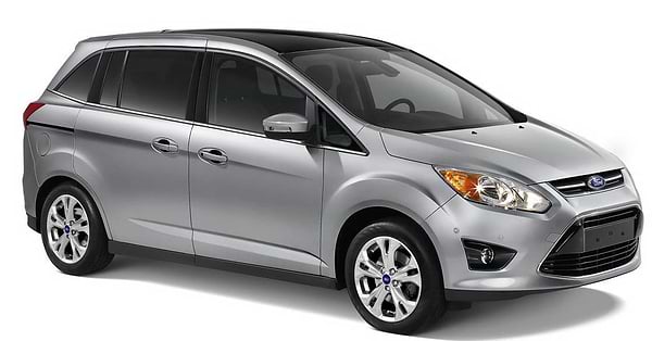 Фото - Коврики ворсовые в салон авто EVAtech Standard для Ford C-Max (C344) (2 clips) 2010-2019 2 поколение Minivan EU черный кант FD12377ZD3FC2VEB