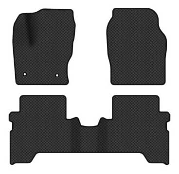 Фото - Коврики ворсовые в салон авто EVAtech Standard для Ford C-Max (C344) (2 clips) 2010-2019 2 поколение Minivan EU черный кант FD12377ZD3FC2VEB