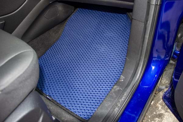 Фото - Коврики ворсовые в салон авто EVAtech Standard для Ford C-Max (C344) (2 clips) 2010-2019 2 поколение Minivan EU черный кант FD12377ZD3FC2VEB