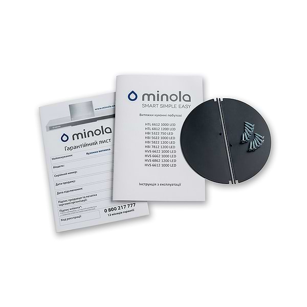 Фото - Вытяжка встраиваемая Minola HBI 5622 I 1000 LED