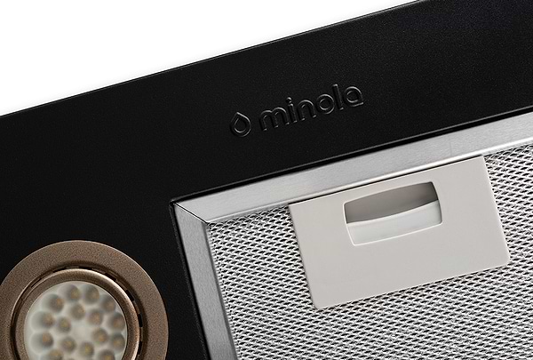 Фото - Вытяжка встраиваемая Minola HBI 5824 BL 1200 LED