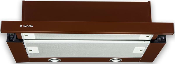 Фото - Витяжка вбудована Minola HTL 6012 BR 450 LED
