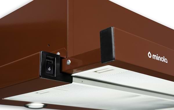 Фото - Витяжка вбудована Minola HTL 6012 BR 450 LED