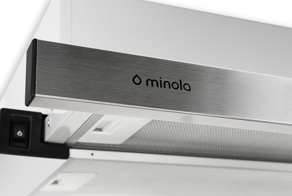 Фото - Вытяжка встраиваемая Minola HTL 6012 FULL INOX 450 LED