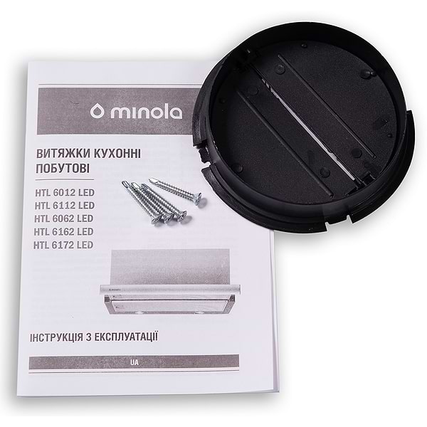 Фото - Вытяжка встраиваемая Minola HTL 6112 FULL INOX 650 LED