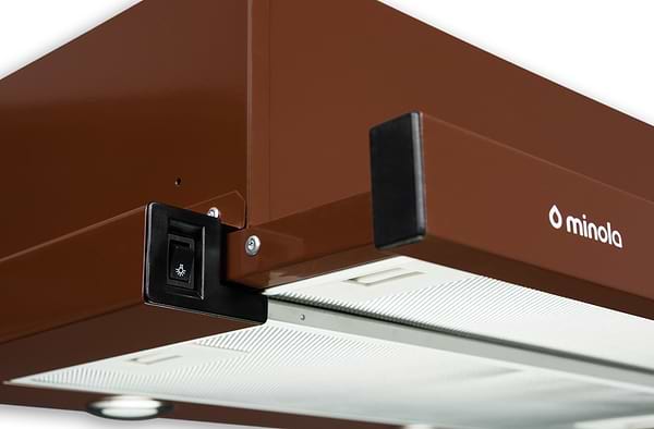 Фото - Витяжка вбудована Minola HTL 6112 BR 650 LED