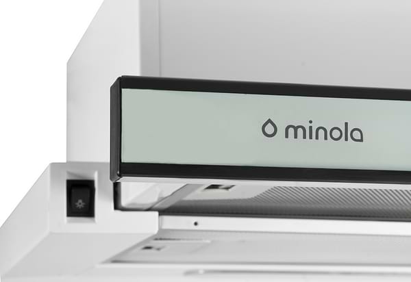 Фото - Вытяжка встраиваемая Minola HTL 6160 I/ WH GLASS 630