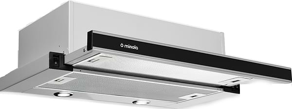 Фото - Вытяжка встраиваемая Minola HTL 6172 I/BL GLASS 650 LED