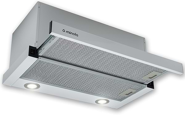 Фото - Вытяжка встраиваемая Minola HTL 6612 WH 1000 LED