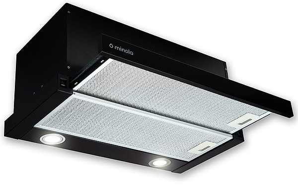 Фото - Вытяжка встраиваемая Minola HTL 6812 BL 1200 LED