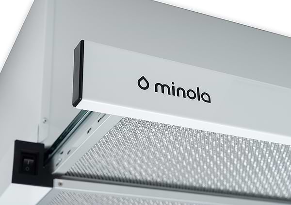 Фото - Витяжка вбудована Minola HTL 6812 WH 1200 LED
