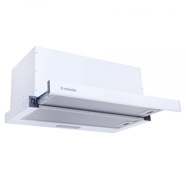 Фото - Витяжка вбудована Minola HTL 6814 WH 1200 LED