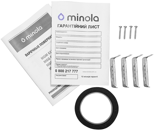 Фото - Варочная панель газовая Minola MGG 61063 BL