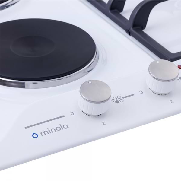 Фото - Варильна поверхня комбінована Minola MKM 62024 WH