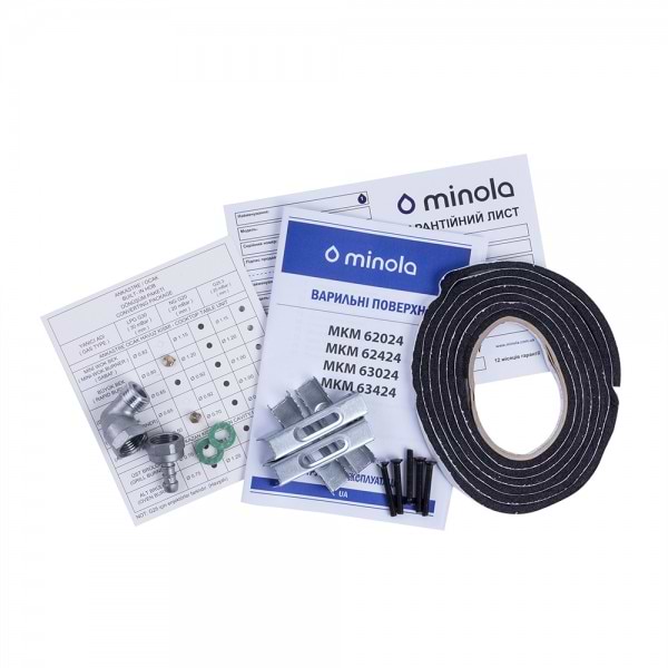 Фото - Варочная панель комбинированная Minola MKM 62424 WH