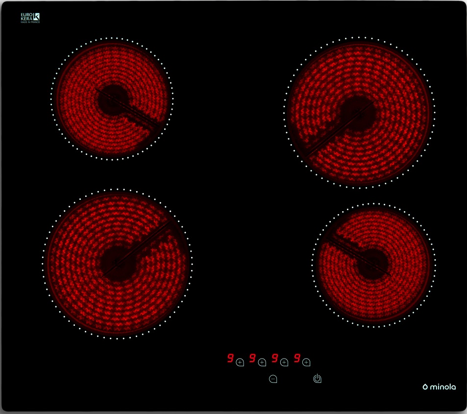 Фото - Варочная панель электрическая Minola MVH 6041 RBL