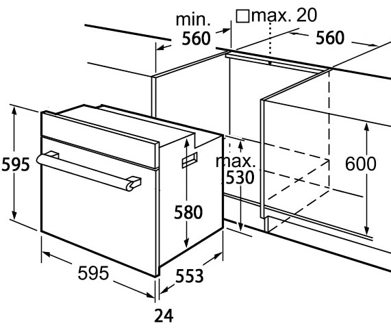 Фото - Духовой шкаф Minola OE 6615 WH