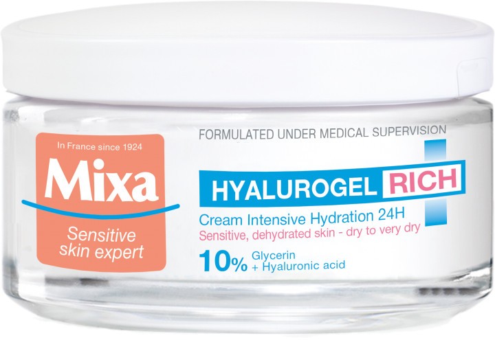 Крем для обличчя Mixa крем-гель д/сухої і дуже сухої шкіри Інтенсивне зволоження 50 мл - Фото 1