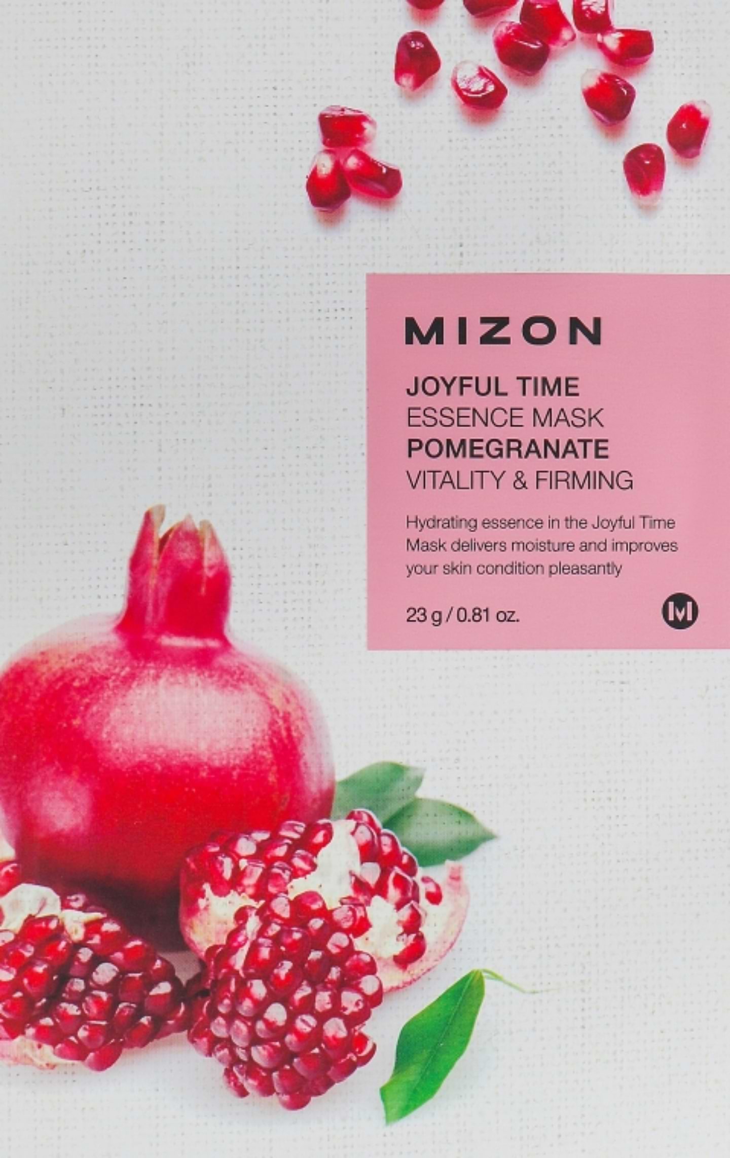 Маска для лица Mizon Joyful Time Essence Гранат 23 мл (8809663752347)