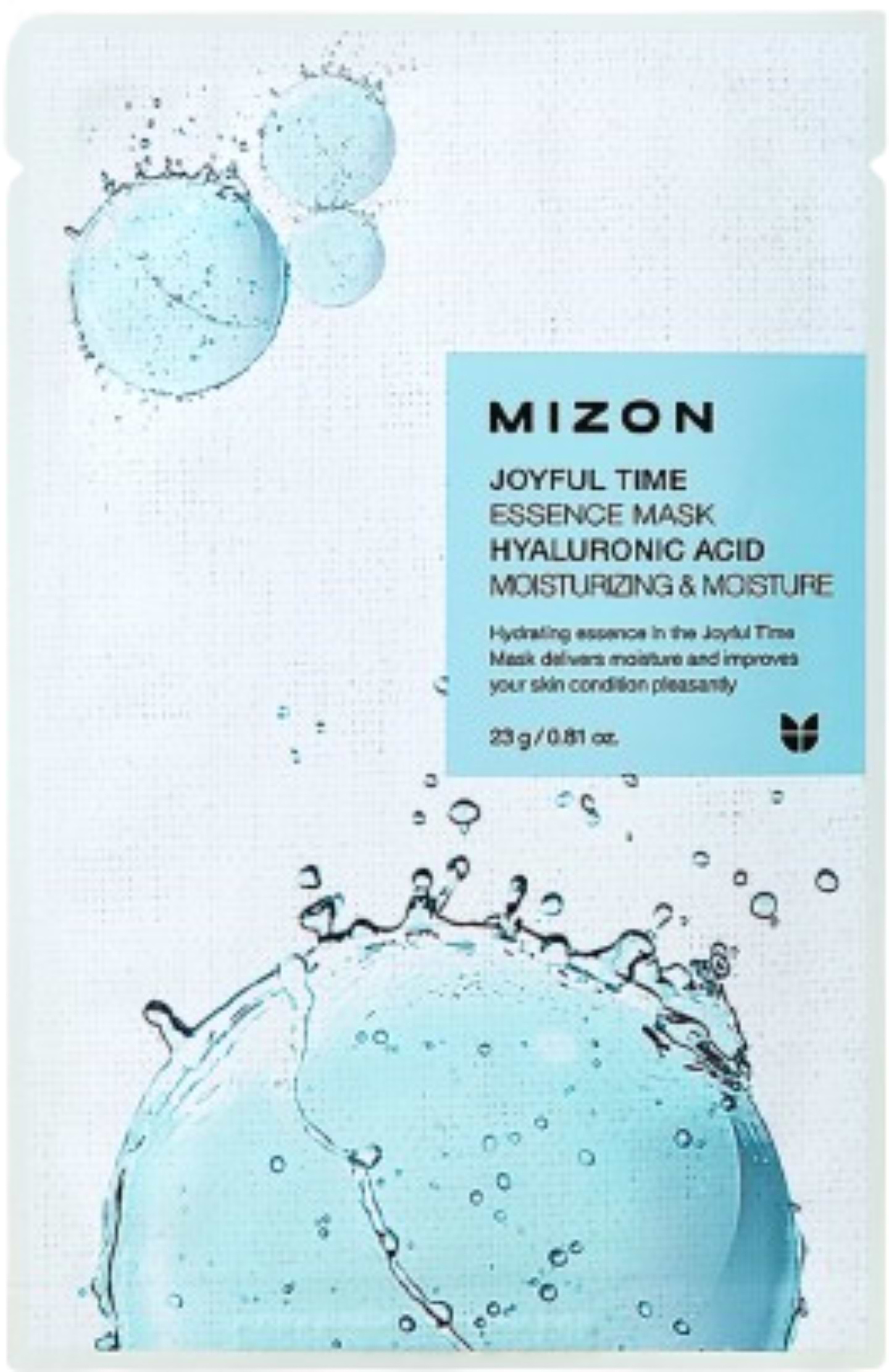 Маска для лица Mizon Joyful Time Essence с Гиалуроном 23 мл (8809663752385)