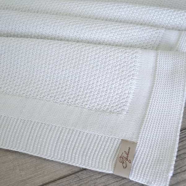 Фото - Плед полуторный Прованс MONO White 140х180 см (014579)