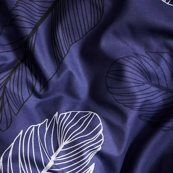 Фото - Комплект постельного белья Moon&Star Микросатин Premium Night Feathers 160х220 см нав. 4х50х70 (MS-820007968)