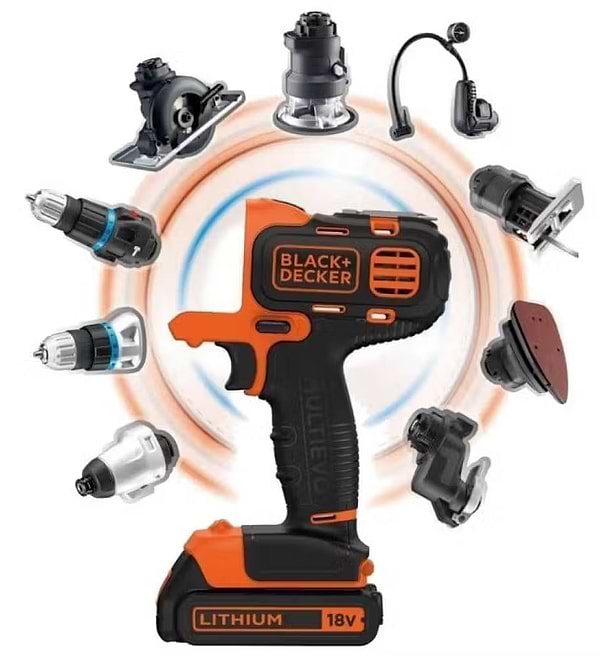 Фото - Многофункциональный инструмент Black&Decker MT218K