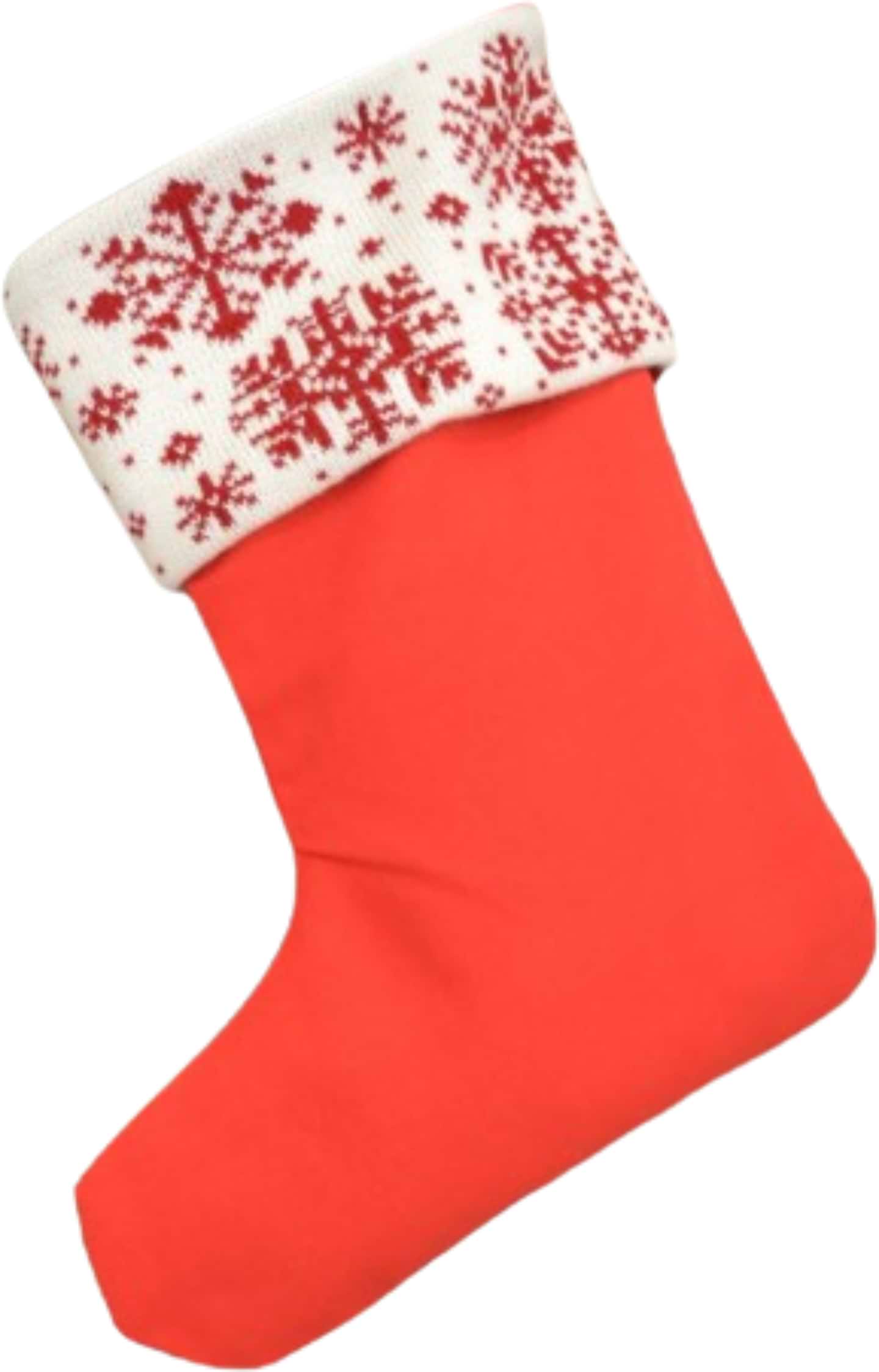 Носок New Year Прованс чобіток для подарунків червоний 33х33 см (011827)