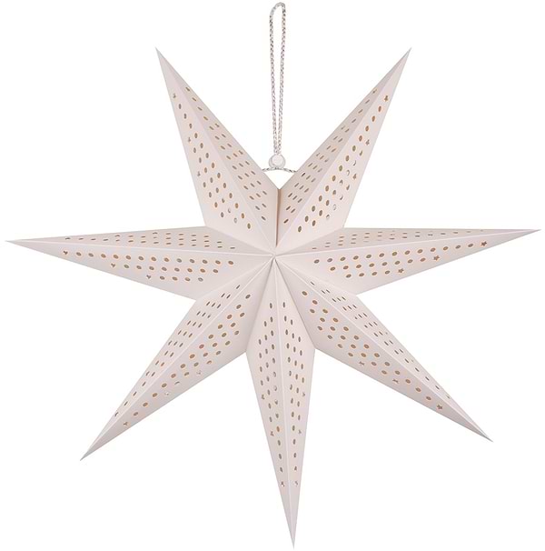 Фото - Декор New Year Novogod'ko Звезда 3D белая, 45 см, LED (974218)