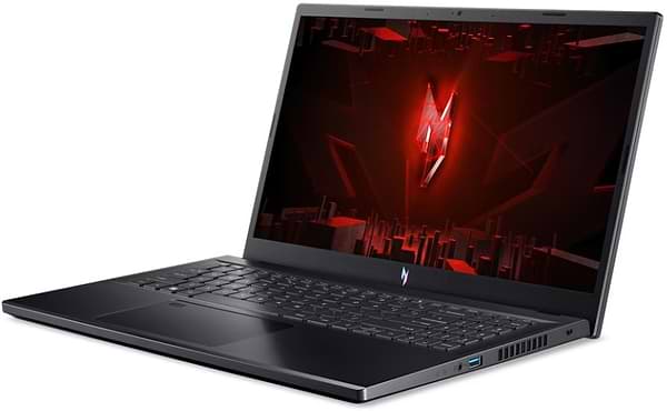 Фото - Ноутбук ігровий Acer Nitro V 15 ANV15-51-50J1 (NH.QNBEU.00B) Obsidian Black