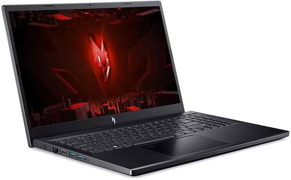 Фото - Ноутбук ігровий Acer Nitro V 15 ANV15-51-50J1 (NH.QNBEU.00B) Obsidian Black