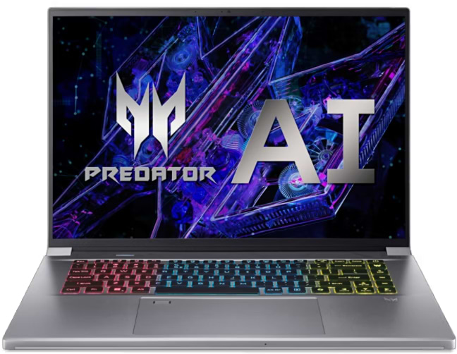 Ноутбук игровой Acer Predator Triton Neo 16 PTN16-51 (NH.QSAEU.005) Sparkly Silver - Фото 1