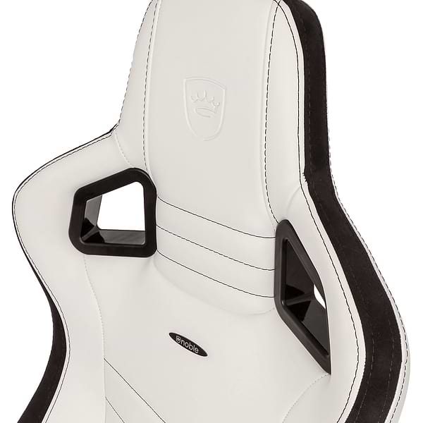 Фото - Крісло для геймерів Noblechairs EPIC White/Black