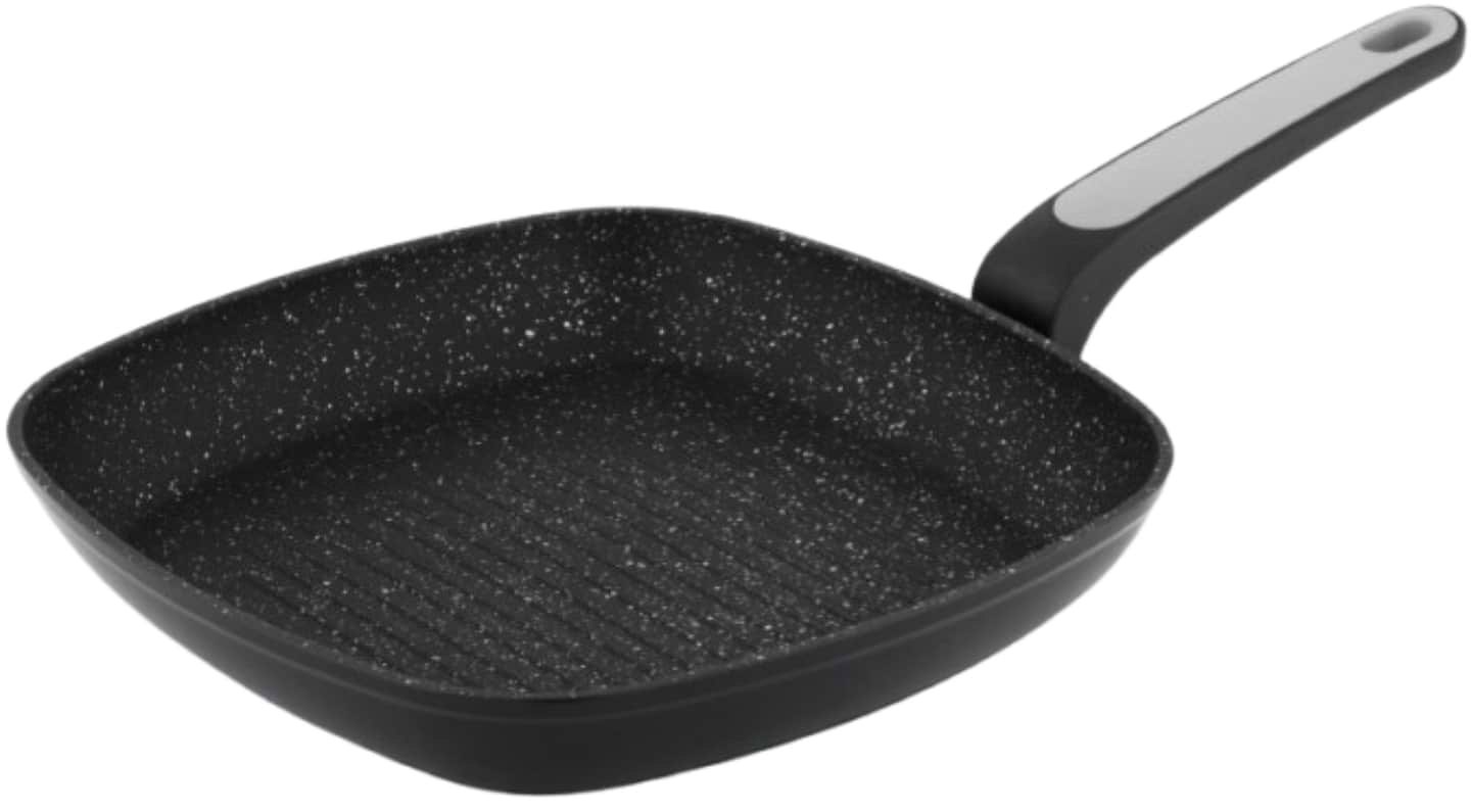 Сковорода гриль NOIS 28х28 см Salto Silver 2,3 л (830911) - Фото 1