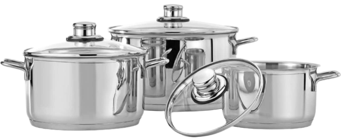 Набір каструль NOIS Carso 6 пр. (830133) - Фото 1